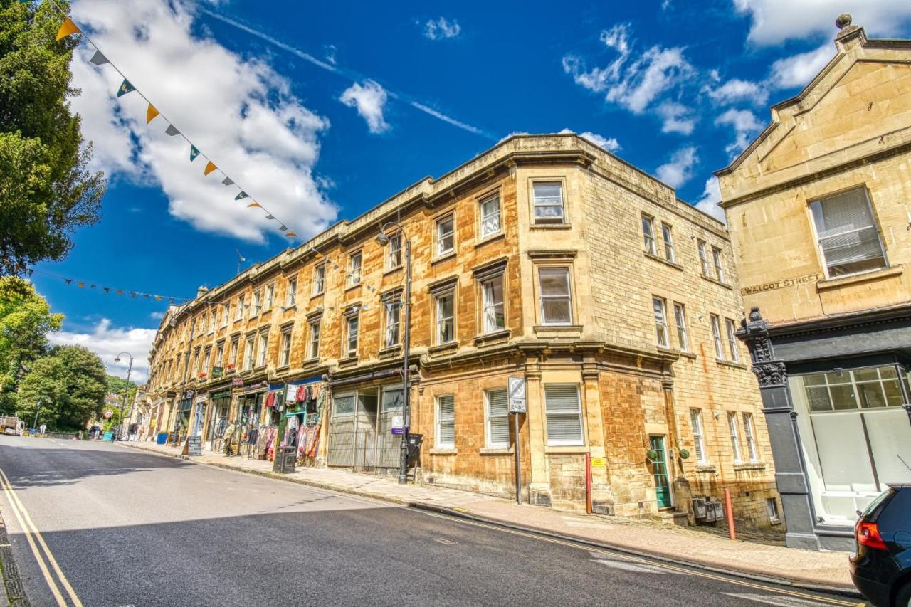2 Bedroom Apartment In Bath City Centre With Garden & Free Parking Exterior foto